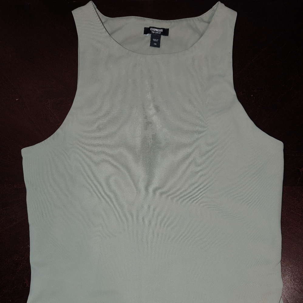 Express Green Tank Top